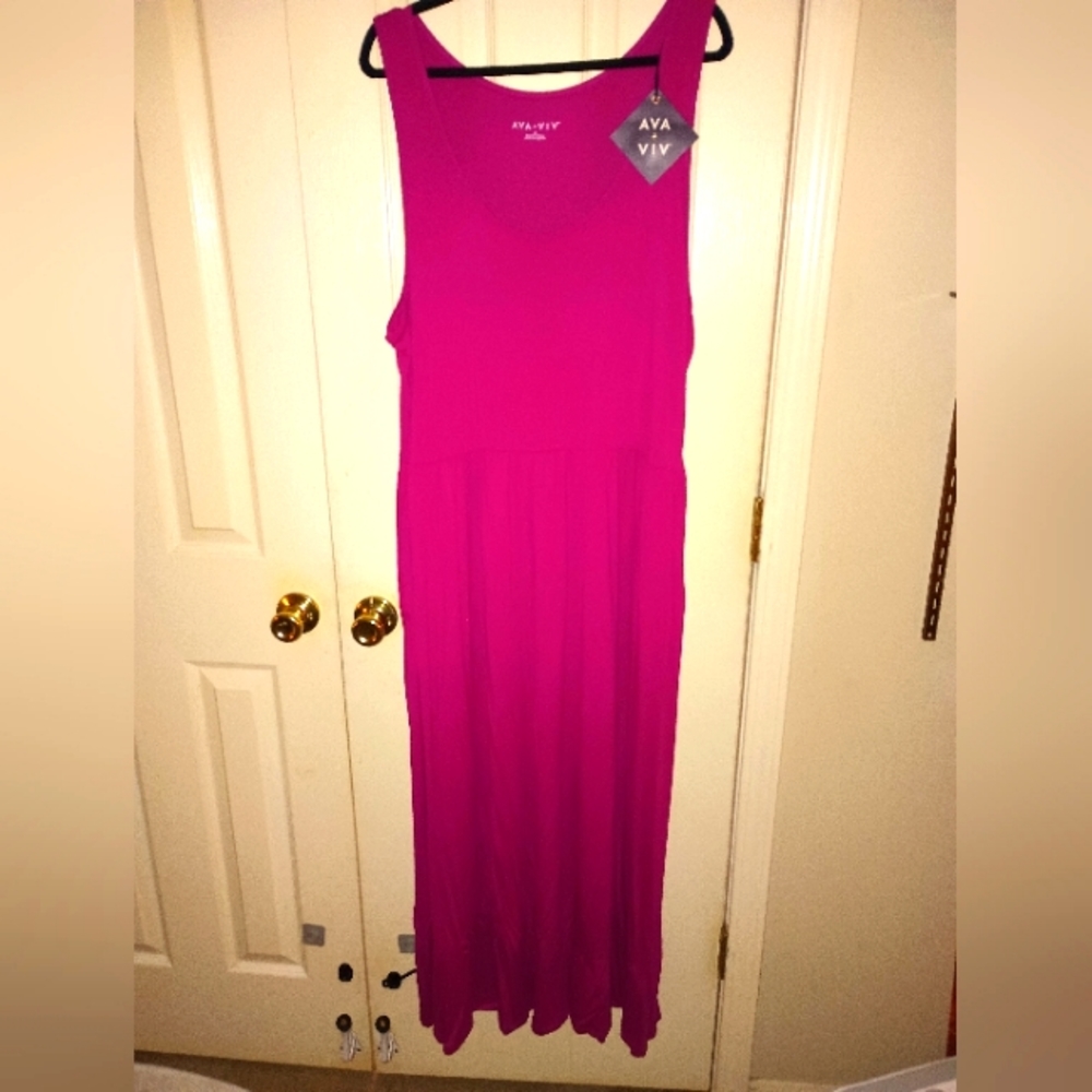 NWT Ava & Viv Maxi dress
